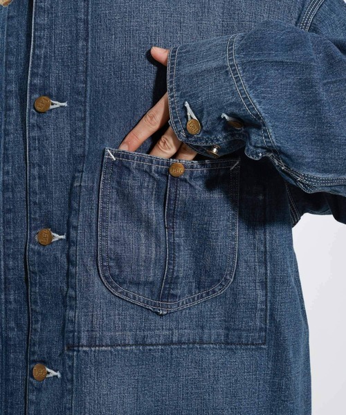 Lee(リー)】別注デニムカバーオール（デニムジャケット）｜Lee（リー