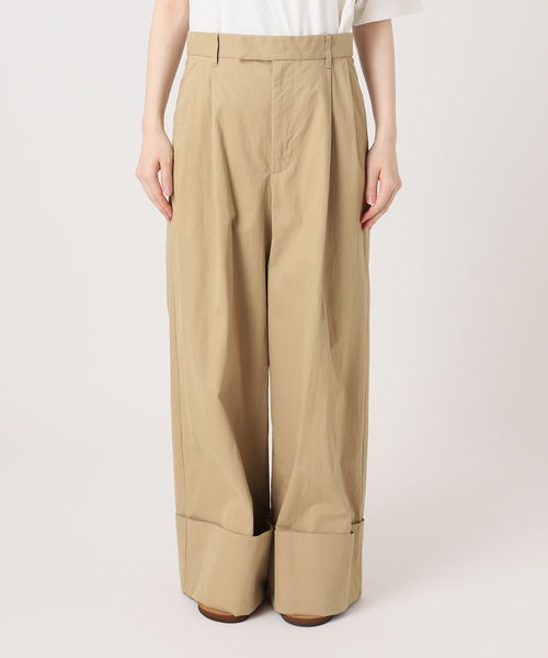 FRAMeWORK（フレームワーク）の「≪追加≫エクストラワイドマッキンパンツ2（チノパンツ・レディース・ベージュ・36/38/40）」の11枚目の写真