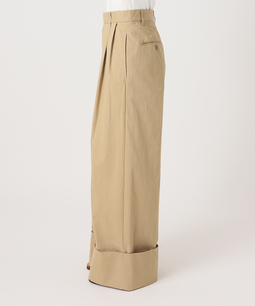 FRAMeWORK（フレームワーク）の「≪追加≫エクストラワイドマッキンパンツ2（チノパンツ・レディース・ベージュ・36/38/40）」の12枚目の写真