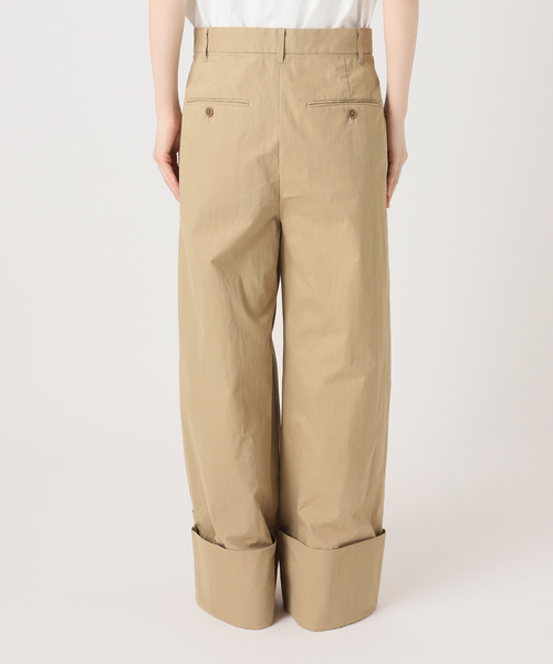 FRAMeWORK（フレームワーク）の「≪追加≫エクストラワイドマッキンパンツ2（チノパンツ・レディース・ベージュ・36/38/40）」の13枚目の写真