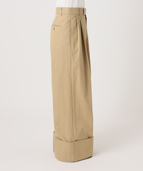 FRAMeWORK（フレームワーク）の「≪追加≫エクストラワイドマッキンパンツ2（チノパンツ・レディース・ベージュ・36/38/40）」の14枚目の写真