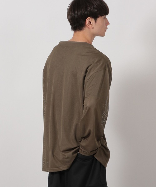 LAKOLE(ラコレ)の「【2枚セット】メッシュアンサンブル / 592137(Tシャツ/カットソー・メンズ・ブラック/カーキ/ホワイト・LARGE/MEDIUM)」の20枚目の写真