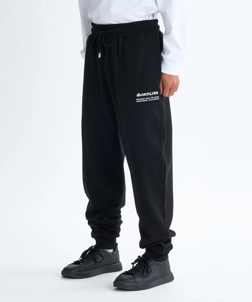 Quiksilver（クイックシルバー）の「HAND DRAWN SWEAT PT /クイックシルバーセットアップ対応裏起毛ウエストゴムスウェットパンツ（スウェットパンツ・メンズ・ブラック/グレー/ベージュ・X-LARGE/LARGE/MEDIUM/SMALL）」の5枚目の写真