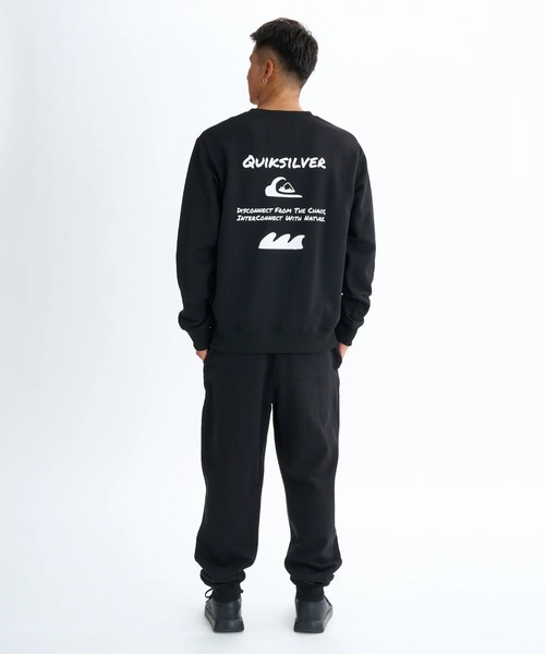 Quiksilver（クイックシルバー）の「HAND DRAWN SWEAT PT /クイックシルバーセットアップ対応裏起毛ウエストゴムスウェットパンツ（スウェットパンツ・メンズ・ブラック/グレー/ベージュ・X-LARGE/LARGE/MEDIUM/SMALL）」の8枚目の写真