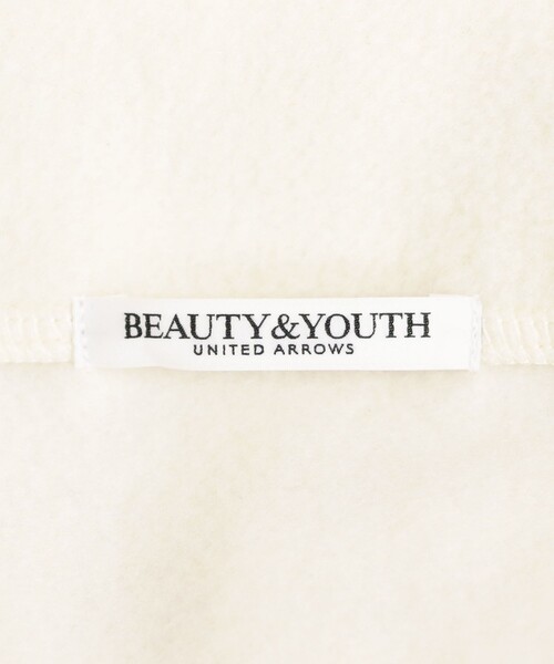 BEAUTY&YOUTH UNITED ARROWS（ビューティーアンドユースユナイテッドアローズ）の「フリース スナップ プルオーバー（その他トップス・レディース・ダークグレー/モカ/オフホワイト・FREE）」の5枚目の写真