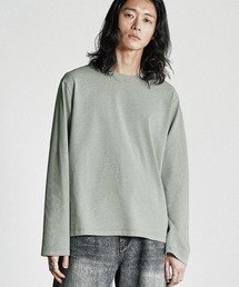 WYM LIDNM | EXTRA FINE COTTON CROPPED L/S TEE(Tシャツ/カットソー)