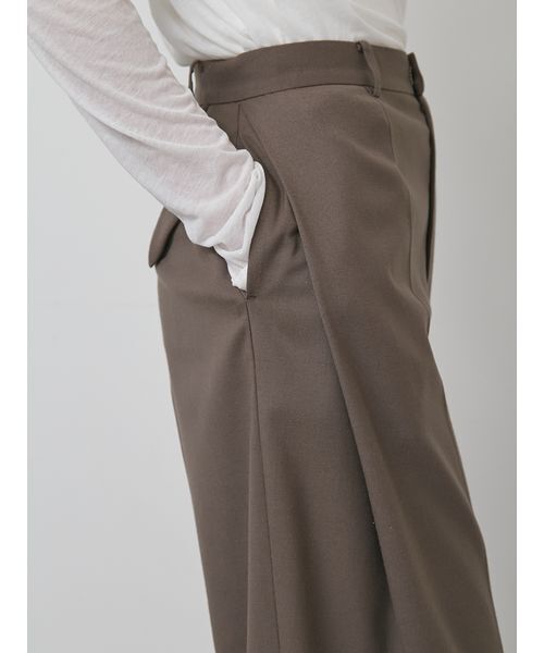 styling/（スタイリング）の「【セットアップ対応】サイドタックスーツパンツ（その他パンツ・レディース・グレー/モカ/チェック・0/1）」の16枚目の写真