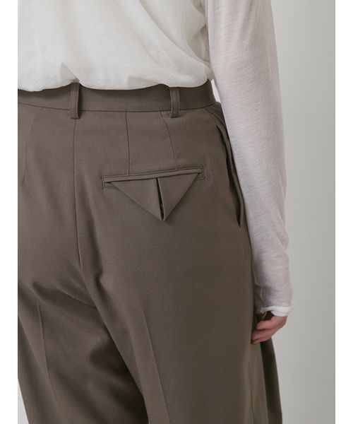 styling/（スタイリング）の「【セットアップ対応】サイドタックスーツパンツ（その他パンツ・レディース・グレー/モカ/チェック・0/1）」の12枚目の写真