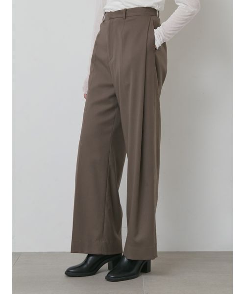 styling/（スタイリング）の「【セットアップ対応】サイドタックスーツパンツ（その他パンツ・レディース・グレー/モカ/チェック・0/1）」の11枚目の写真