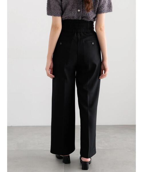 Te chichi（テチチ）の「ハイウエストフロントジップワイドパンツ《2025Autumn catalog item》（その他パンツ・レディース・ブラウン/ブラック/チャコールグレー・F）」の21枚目の写真