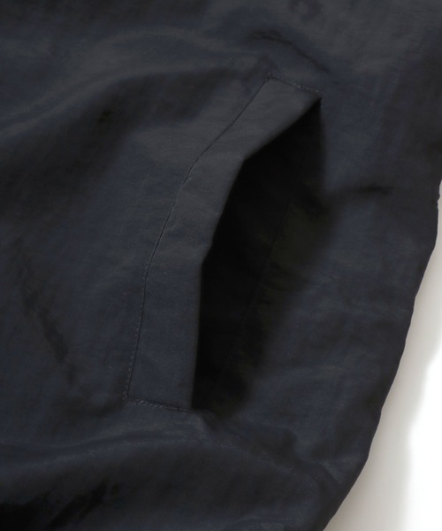 U.S. POLO ASSN.(ユーエスポロアッスン)の「U.S. POLO ASSN./ユーエスポロアッスン 別注 Fleece Lining Nylon Jacket/オーバーサイズ 裏フリース ナイロンジャケット/トラックジャケット/ブルゾン/レディース メンズ(ナイロンジャケット・メンズ・チャコール/ブラック/ネイビー・LL/L/M)」の22枚目の写真