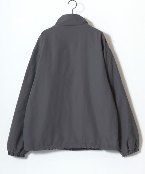 U.S. POLO ASSN.(ユーエスポロアッスン)の「U.S. POLO ASSN./ユーエスポロアッスン 別注 Fleece Lining Nylon Jacket/オーバーサイズ 裏フリース ナイロンジャケット/トラックジャケット/ブルゾン/レディース メンズ(ナイロンジャケット・メンズ・チャコール/ブラック/ネイビー・LL/L/M)」の10枚目の写真