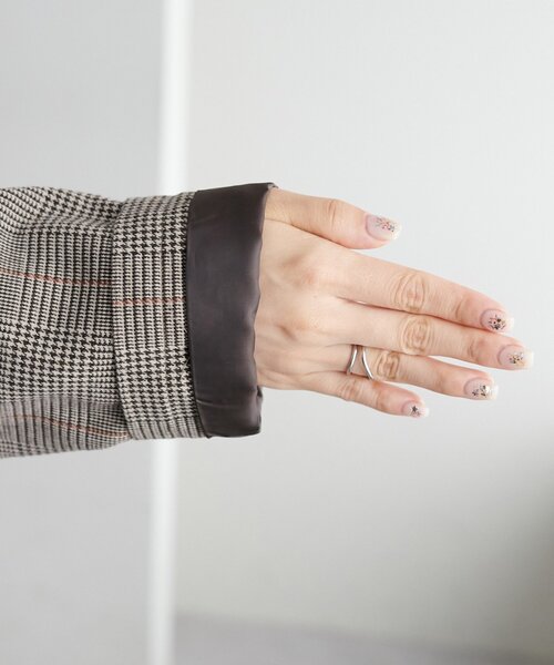 セール】【WEB限定】金ボタンチェックWテーラージャケット（テーラード