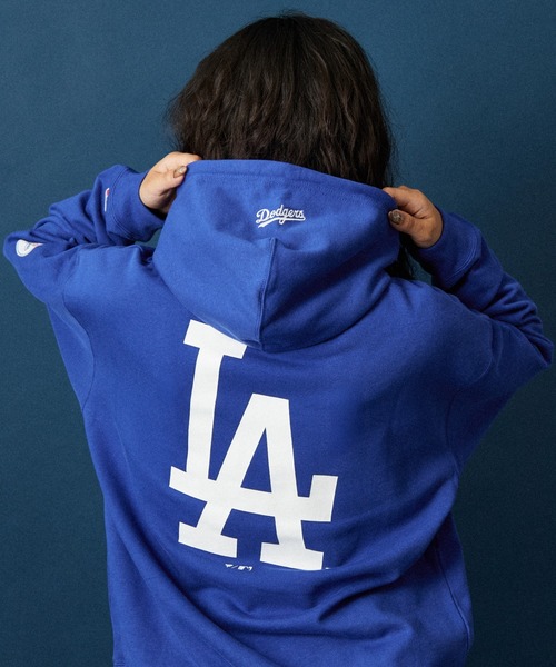 Fanatics スウェットパーカー MLB ニューヨークメッツ 刺繍ロゴ 古着