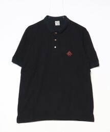 CALEE（キャリー）の「刺繍半袖ポロシャツ（ポロシャツ）」