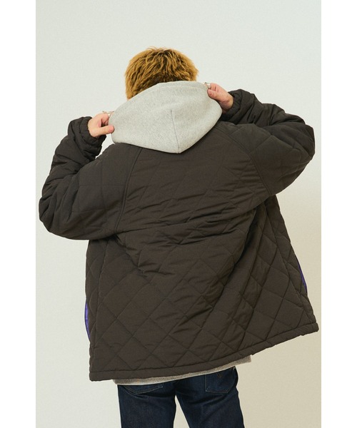BIG MIKE（ビッグマイク）の「BIG MIKE ビックマイク/ 25秋冬新作 キルティング コーチジャケット //// 102546690（カバーオール・メンズ・カーキ/チャコール/ブラック・MEDIUM/X-LARGE/LARGE）」の6枚目の写真