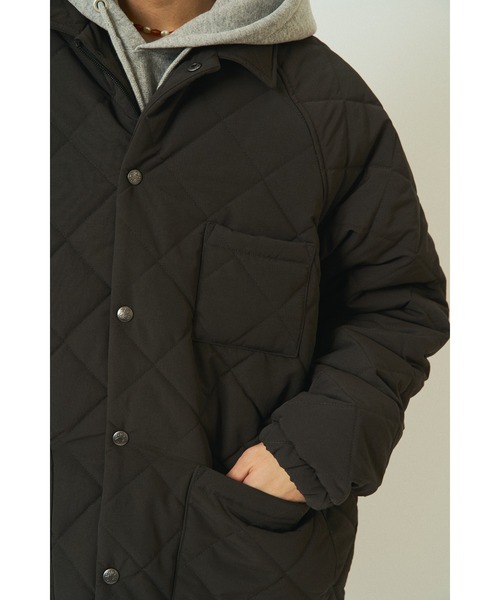 BIG MIKE（ビッグマイク）の「BIG MIKE ビックマイク/ 25秋冬新作 キルティング コーチジャケット //// 102546690（カバーオール・メンズ・カーキ/チャコール/ブラック・MEDIUM/X-LARGE/LARGE）」の7枚目の写真