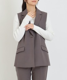 TRUDEA（トルディア）の「テーラード　ジレジャケット（その他アウター）」