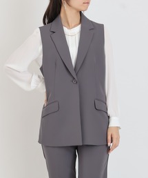 TRUDEA（トルディア）の「テーラード　ジレジャケット（その他アウター）」