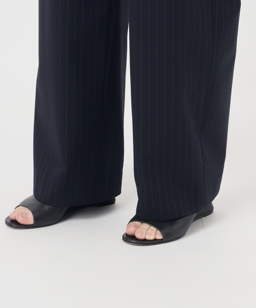 EDIT. FOR LULU（エディットフォールル）の「TWギャバジンスリムスラックス（スラックス・レディース・ベージュ/ネイビー・36/34/38）」の10枚目の写真