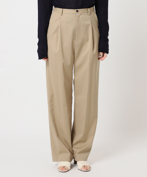 EDIT. FOR LULU（エディットフォールル）の「TWギャバジンスリムスラックス（スラックス・レディース・ベージュ/ネイビー・36/34/38）」の12枚目の写真