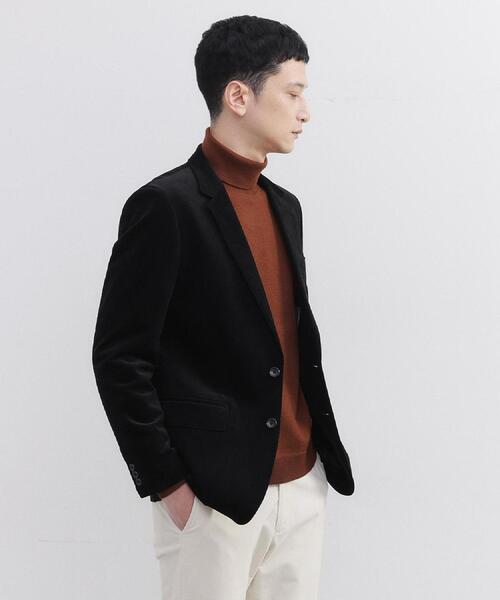 TAKEO KIKUCHI(タケオキクチ)の「【Sサイズ~】ストレッチコーデュロイ ジャケット(テーラードジャケット・メンズ・ネイビー/ブラウン系その他/ブラック・03/04/02/01)」の2枚目の写真