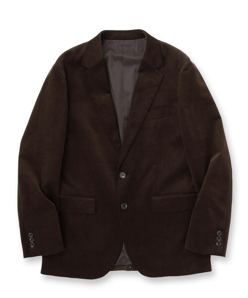 TAKEO KIKUCHI(タケオキクチ)の「【Sサイズ~】ストレッチコーデュロイ ジャケット(テーラードジャケット・メンズ・ネイビー/ブラウン系その他/ブラック・03/04/02/01)」の8枚目の写真