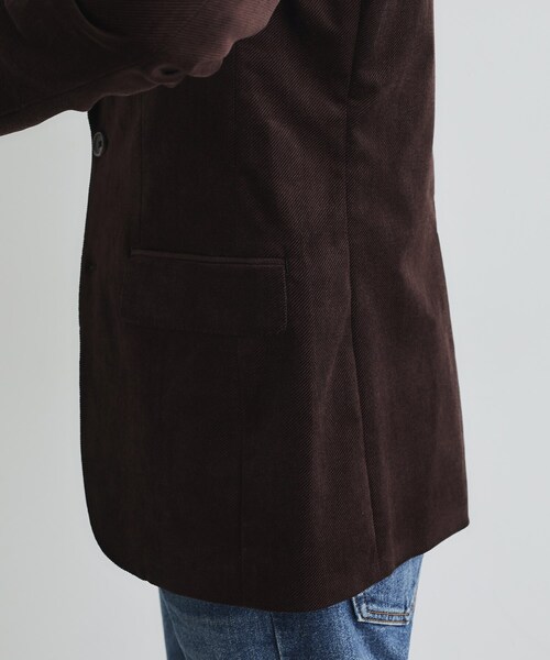 TAKEO KIKUCHI(タケオキクチ)の「【Sサイズ~】ストレッチコーデュロイ ジャケット(テーラードジャケット・メンズ・ネイビー/ブラウン系その他/ブラック・03/04/02/01)」の17枚目の写真