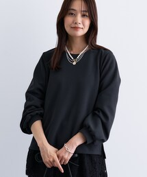 【SETUP可能/袖コンシャス】ダンボールジャージトップス
