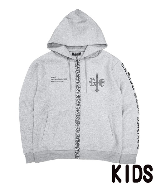 adamsJUGGLER(アダムスジャグラー)の「RTEG/C&REジップフーディーキッズ(パーカー・キッズ・ブラック/グレー・100/110/120/130/150)」の13枚目の写真