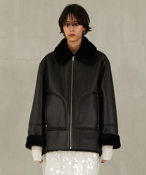 リバーシブルムートンコート / Reversible Mouton Coat（ムートン