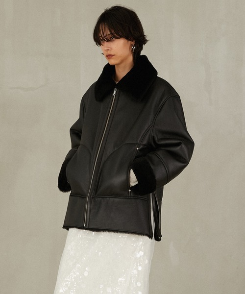 リバーシブルムートンコート / Reversible Mouton Coat（ムートン