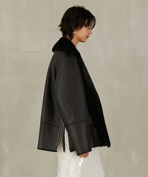 リバーシブルムートンコート / Reversible Mouton Coat（ムートン