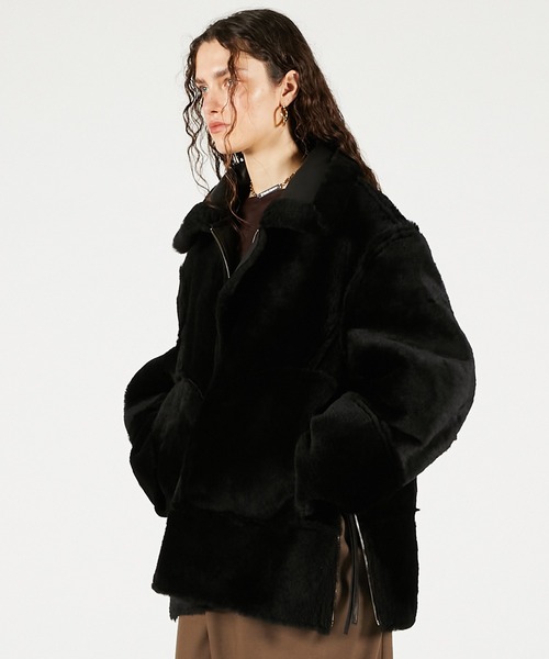 リバーシブルムートンコート / Reversible Mouton Coat（ムートン