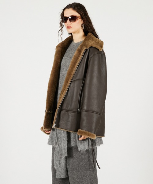 リバーシブルムートンコート / Reversible Mouton Coat（ムートン