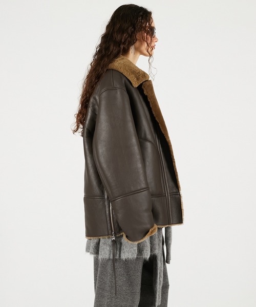 リバーシブルムートンコート / Reversible Mouton Coat（ムートン