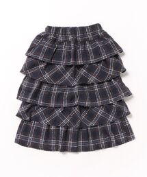 HAKKA KIDS | [ジュニアサイズ]タータンチェックティアードスカート(スカート)