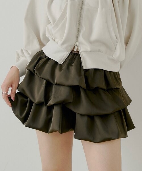 ティアードバルーンミニスカート（スカート）｜Chico（チコ）の