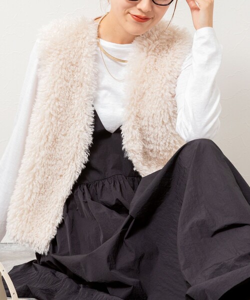 セール】◇【WEB限定】ファーベスト（ベスト）｜NOLLEY'S（ノーリーズ