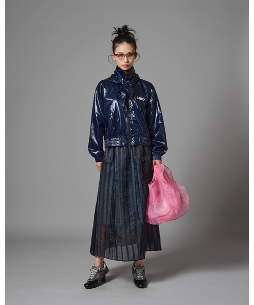 NON TOKYO(ノントーキョー)の「NON TOKYO/ノントーキョー/シアーフリルバック(S)(ハンドバッグ・レディース・ネイビー/レッド/ピンク/ブルー・F)」の17枚目の写真