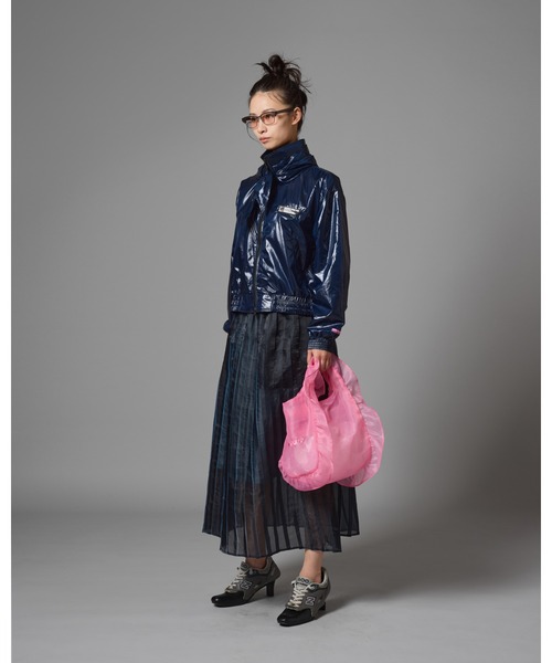 NON TOKYO(ノントーキョー)の「NON TOKYO/ノントーキョー/シアーフリルバック(S)(ハンドバッグ・レディース・ネイビー/レッド/ピンク/ブルー・F)」の15枚目の写真