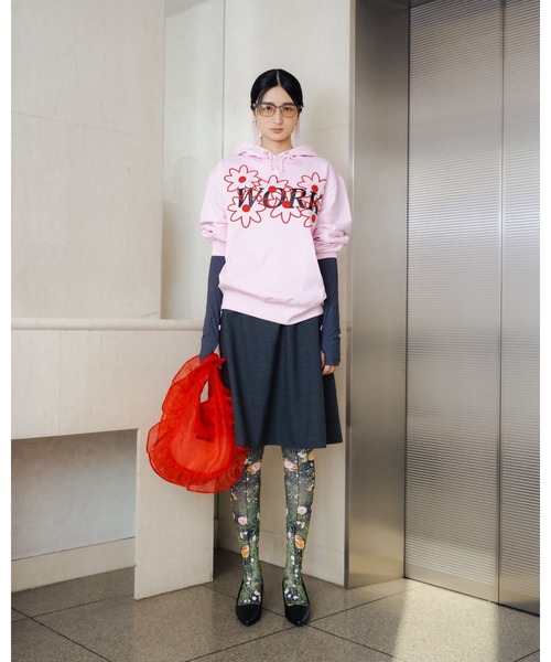 NON TOKYO(ノントーキョー)の「NON TOKYO/ノントーキョー/シアーフリルバック(S)(ハンドバッグ・レディース・ネイビー/レッド/ピンク/ブルー・F)」の18枚目の写真