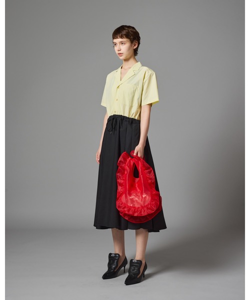 NON TOKYO(ノントーキョー)の「NON TOKYO/ノントーキョー/シアーフリルバック(S)(ハンドバッグ・レディース・ネイビー/レッド/ピンク/ブルー・F)」の20枚目の写真