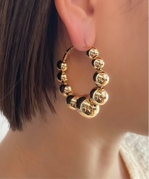 【rae】メタルビッグフープピアス
