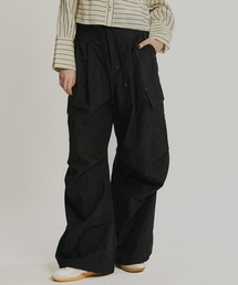 約2.4万★極美品★パブリックトウキョウ　ワイドパンツ　スリットライン　カーゴ 約2.4万☆極美品☆パブリックトウキョウ ワイドパンツ スリットライン