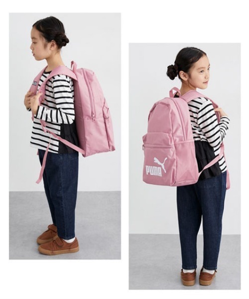 PUMA（プーマ）の「【PUMA】リュックサック　22L（バックパック/リュック・キッズ・オリーブ系/ブラック系2/ネイビー系/ピンク系/ブラック系1/ブルー系・FREE）」の8枚目の写真