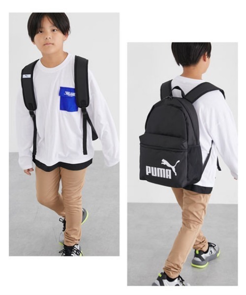 PUMA（プーマ）の「【PUMA】リュックサック　22L（バックパック/リュック・キッズ・オリーブ系/ブラック系2/ネイビー系/ピンク系/ブラック系1/ブルー系・FREE）」の7枚目の写真