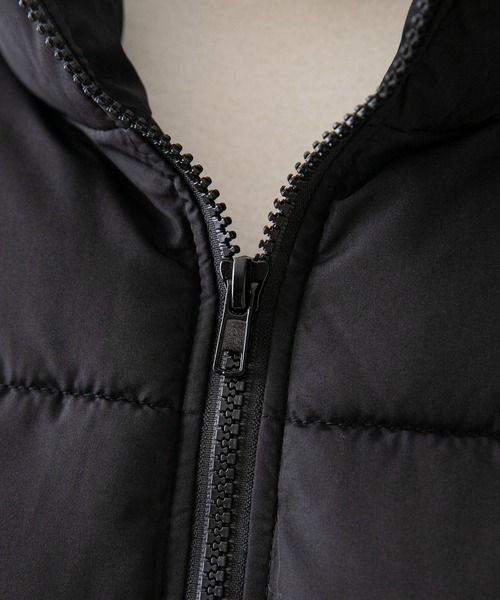 Diable baiser（ディアブルベーゼ）の「中綿ショート丈ダウンジャケット【コート】（その他アウター・レディース・モカ/オフホワイト/ブラック・MEDIUM/LARGE）」の12枚目の写真