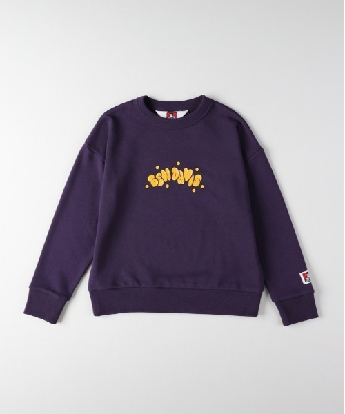 Right-on（ライトオン）の「【BEN DAVIS】アソートグラフィックスウェットプルオーバー (キッズ/アソートグラフィック/コットンブレンド/厚手/暖かい/動きやすい/カジュアル/レイヤード)（スウェット・キッズ・ブラック/グレー/パープル/ダークグレー・130/140/150/160）」の14枚目の写真