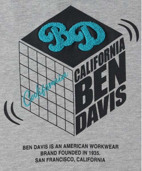 Right-on（ライトオン）の「【BEN DAVIS】アソートグラフィックスウェットプルオーバー (キッズ/アソートグラフィック/コットンブレンド/厚手/暖かい/動きやすい/カジュアル/レイヤード)（スウェット・キッズ・ブラック/グレー/パープル/ダークグレー・130/140/150/160）」の7枚目の写真